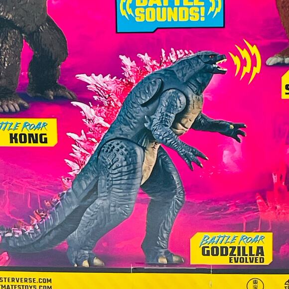 Godzilla x Kong 7" Battle Roar Godzilla Figure- NEW - Picture 4 of 5